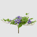 Artificial UV Trailing Clematis Bush Purple 50cm Purple - FLORA DESIGNS