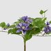 Artificial UV Trailing Clematis Bush Purple 50cm Purple - FLORA DESIGNS