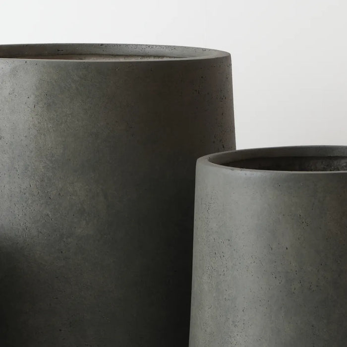 Cinder Pot Olive Green, 44cm Set of 3