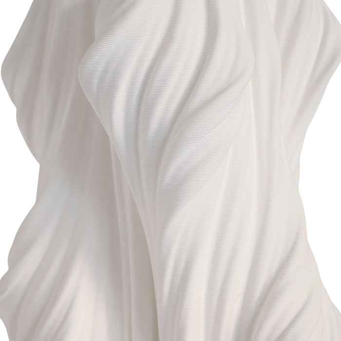 Cleo White Vase 41cm