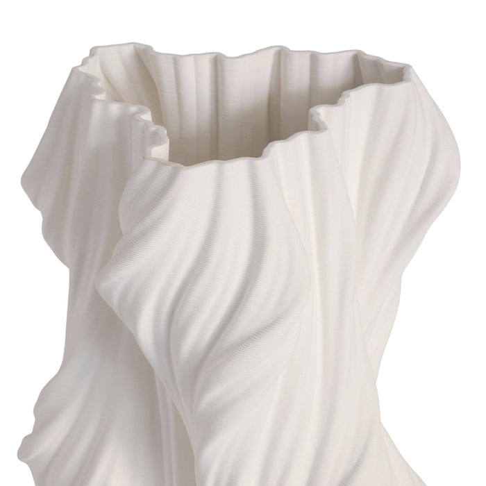 Cleo White Vase 41cm