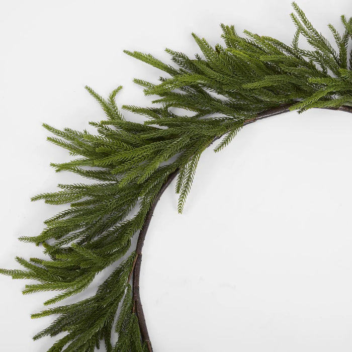 Cypress Real Touch Garland Green 180cm Pack of 2