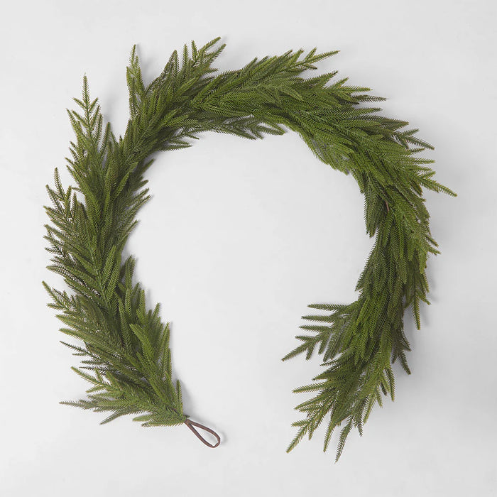 Cypress Real Touch Garland Green Long 180cm Pack of 4
