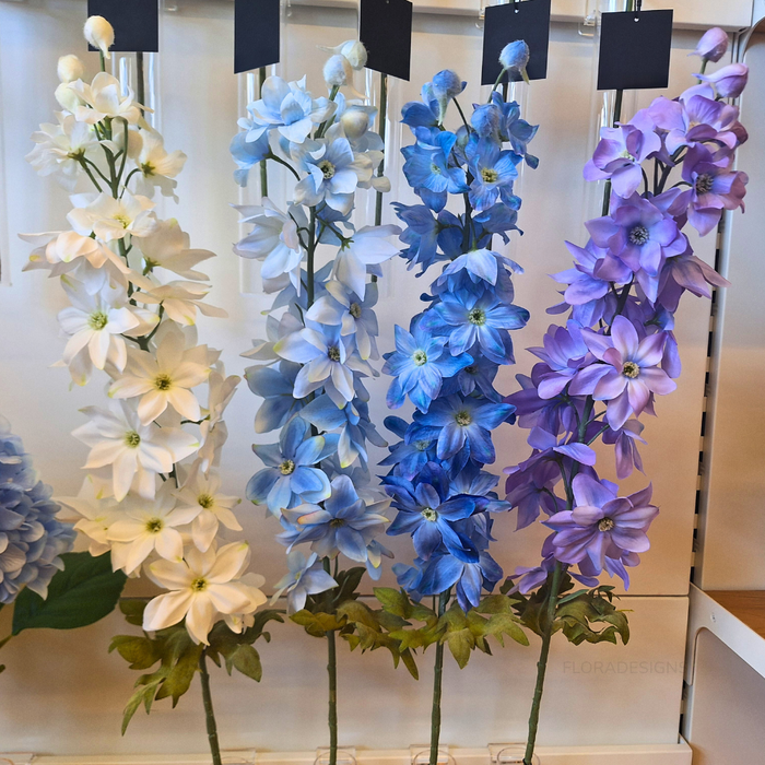 Delphinium White 90cm - Pack of 12