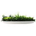 Slimline Artificial Green Wall Disc Art Colour 80cm - FLORA DESIGNS