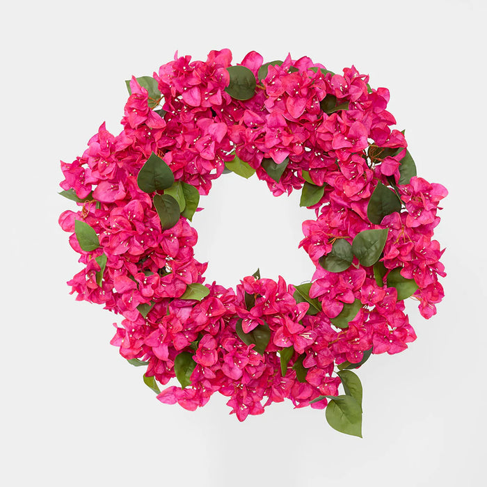 Dolce Vita Bougainvillea Wreath Red 66cm