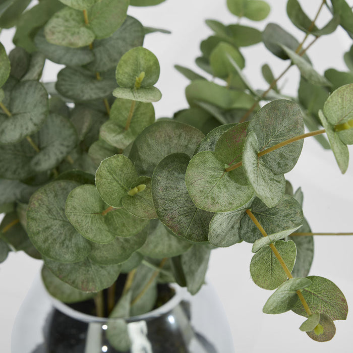 Eucalyptus Leaf Spray in Vase 59cm Green - FLORA DESIGNS