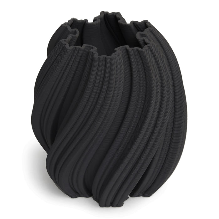 Emma Black Vase - 21cm