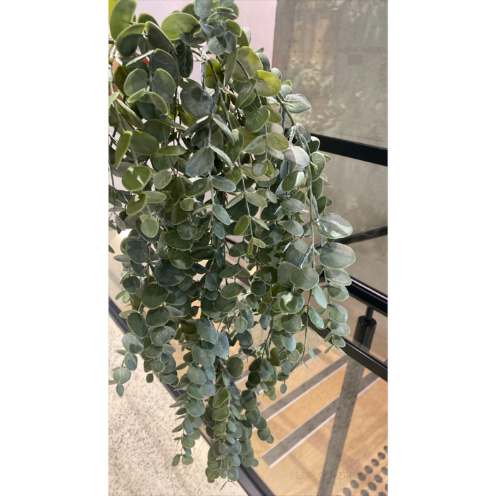 Eucalyptus Hanging Bush Green Grey 76cm - Pack of 6