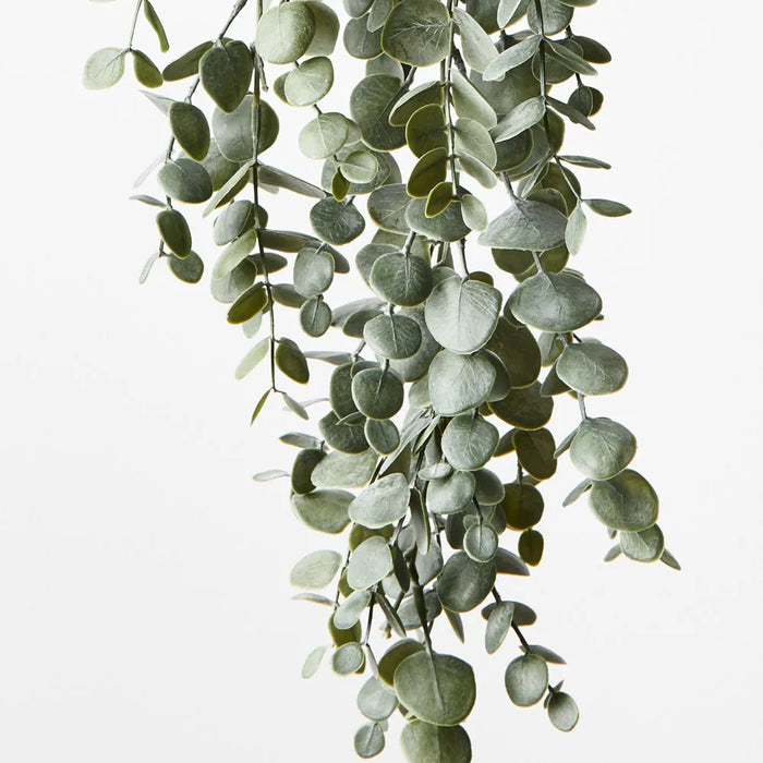 Eucalyptus Hanging Bush Green Grey 76cm - Pack of 6