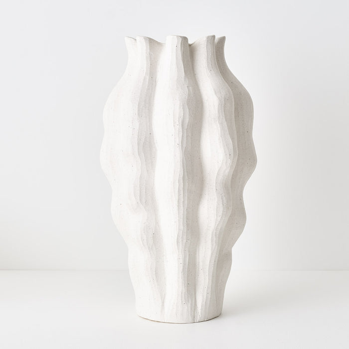 Eudora Vase 46cm White