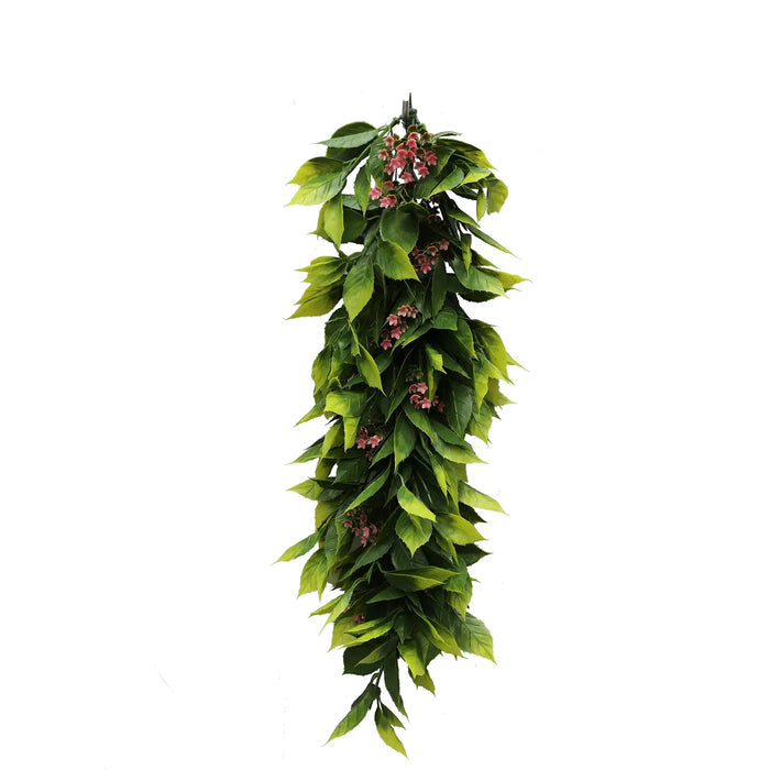 Extendable Hanging Flowering Pepperberry Garland UV Resistant 55cm