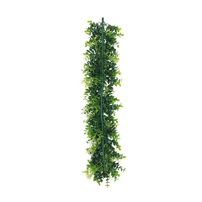 Extendable Hanging Flowering White Eucalyptus Vine UV Resistant 55cm