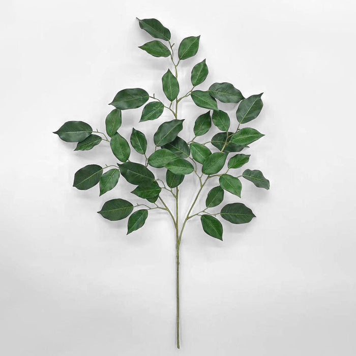 Artificial UV Ficus Leaf Spray Flame Retardant 77cm Green - FLORA DESIGNS