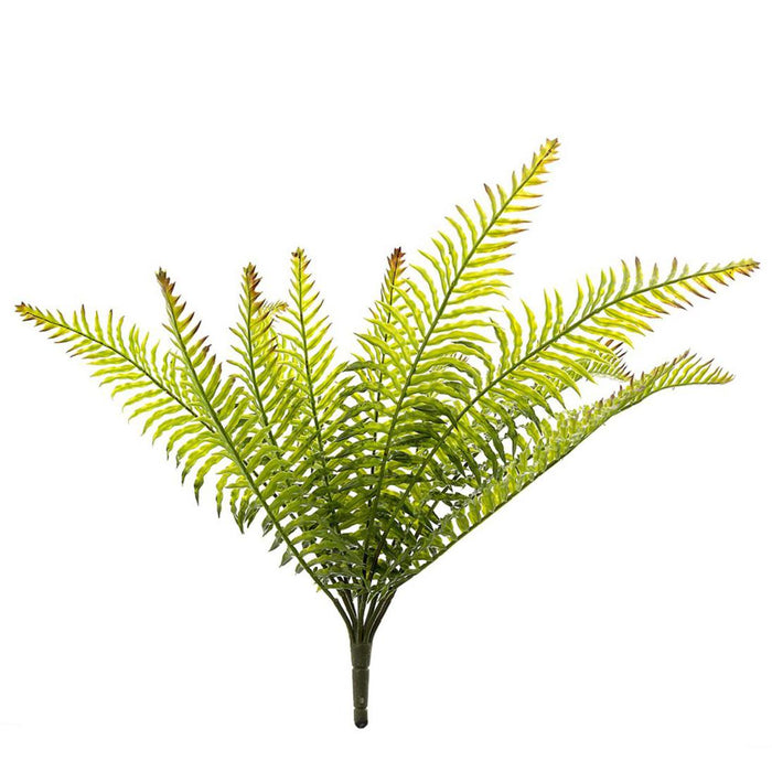Artificial Fern Bush 50Cm 50cm Green - FLORA DESIGNS