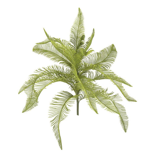 Artificial Fern Feather Bush 50cm Green - FLORA DESIGNS