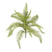 Artificial Fern Feather Bush 50cm Green - FLORA DESIGNS