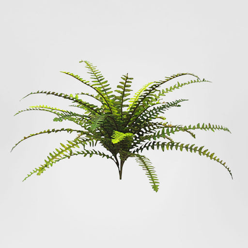Artificial Boston Fern with 35 Leaves 48cm Green - FLORA DESIGNS