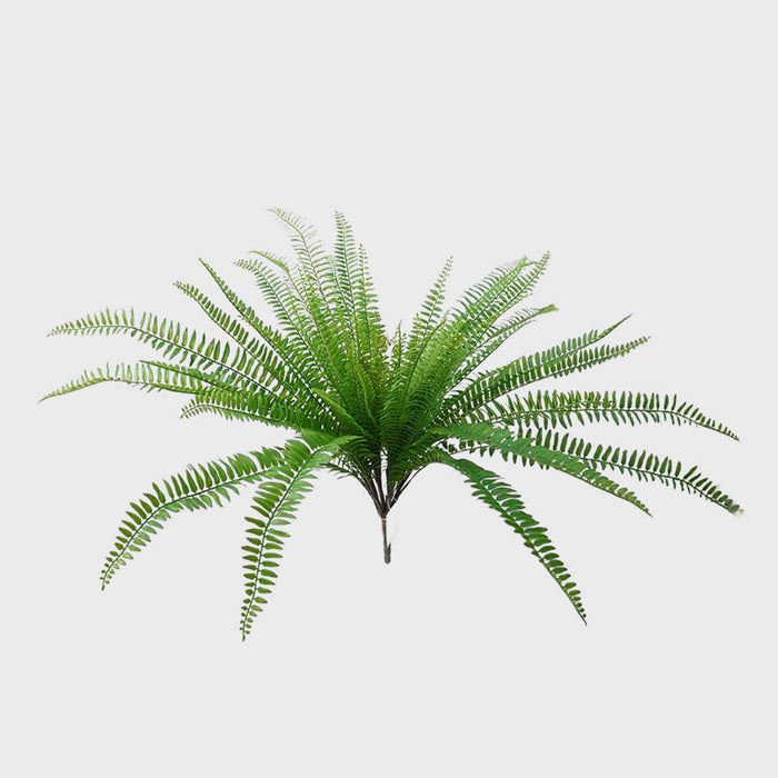Artificial Boston Fern Bush 63cm Green - FLORA DESIGNS