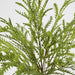 Artificial Real Touch Fern Bush 45cm Green - FLORA DESIGNS