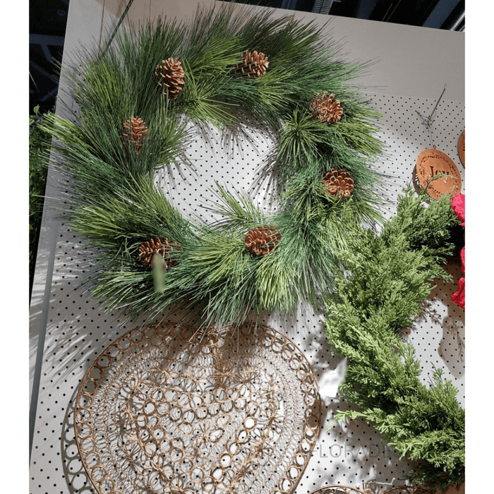 Rochon Pine Wreath Large Green 72cm