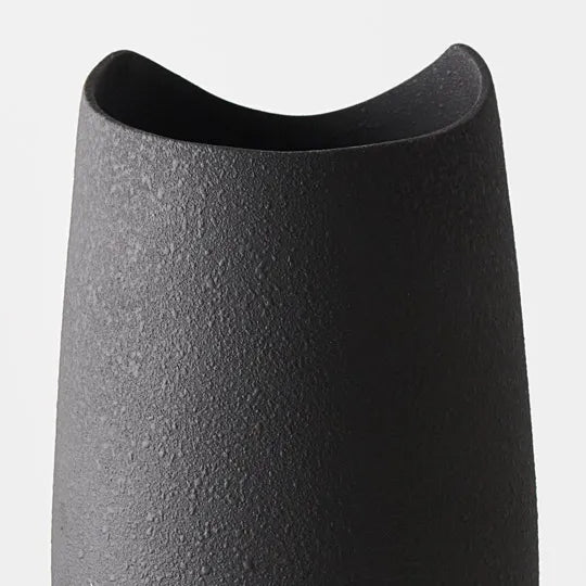 Fasoni Vase Black 36cm Set of 2