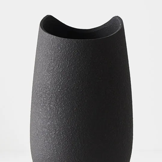 Fasoni Vase Black Small 28cm Set of 2