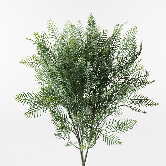 Fern Coral Bush Grey Green 48cm Pack of 12