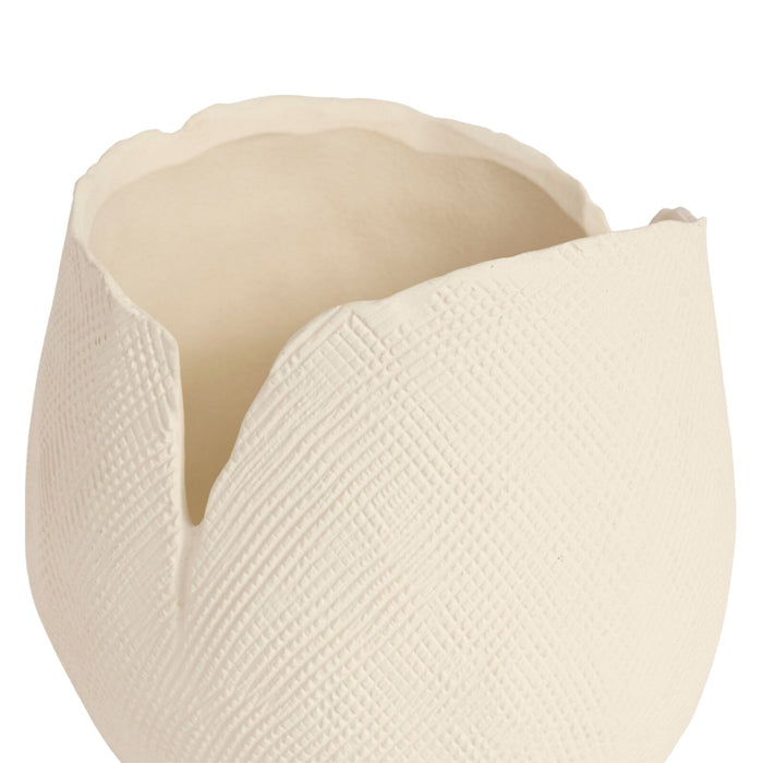 Fleur Cream Vase 30cm