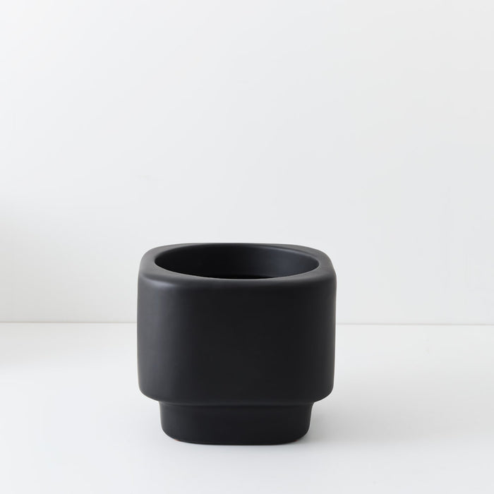 Flint Pot Black 35cm