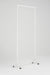 Versatile White Flower Wall Stand Event Screen with Wheels 2mx1m - FLORA DESIGNS