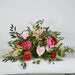 Flower Ball With Pink, Beige & Red Roses And Green Leaves - Pack of 4