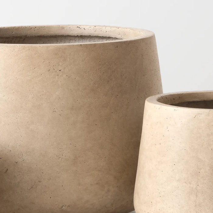 Forge Pot Sediment Light Brown 30cm Set of 3