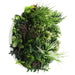Slimline Artificial Green Wall Disc Art Colour 60cm - FLORA DESIGNS