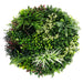 Slimline Artificial Green Wall Disc Art Colour 80cm - FLORA DESIGNS