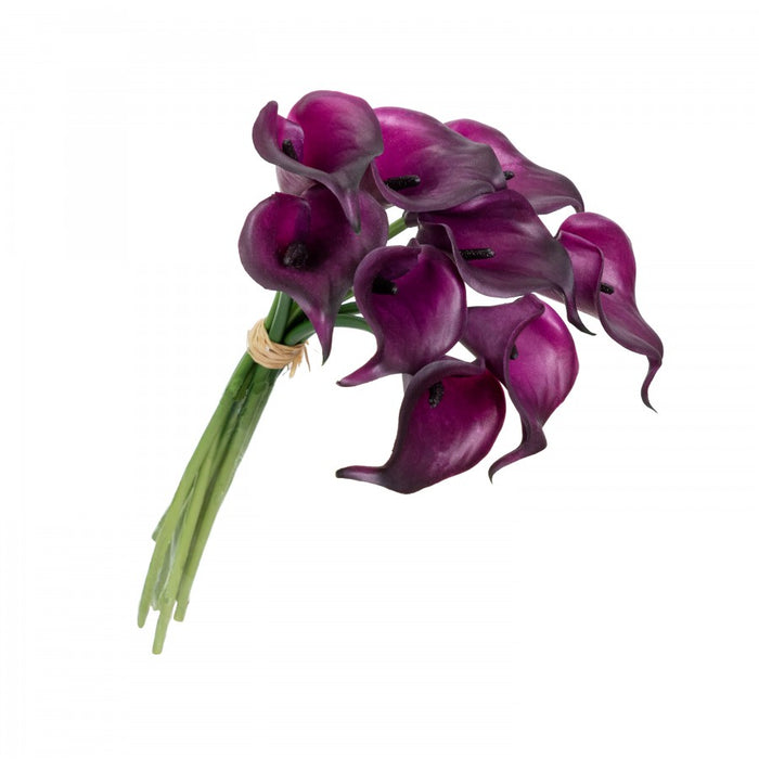 Calla Lily Bundle Purple 35cm Set of 8