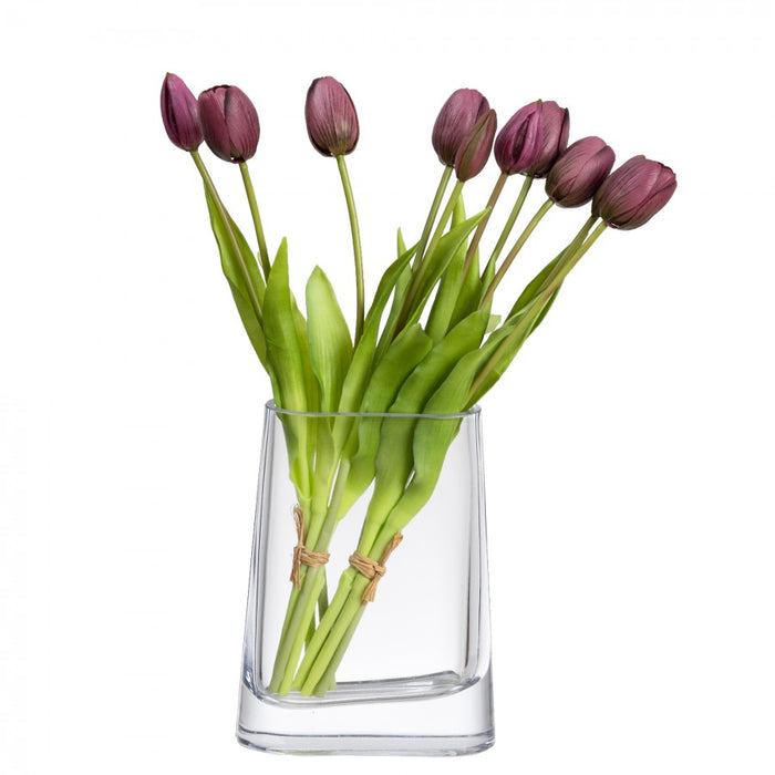 Tulip Dark Purple Bundle 40cm - Set of 6