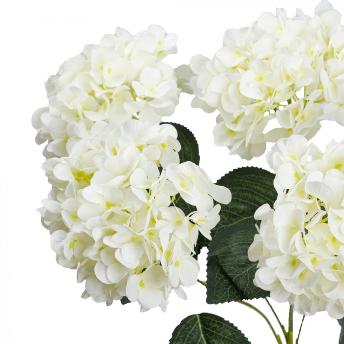 Hydrangea Bush Cream 40cm - Set of 6