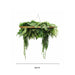 Gold Artificial Hanging Green Wall Disc Foliage 80cm - FLORA DESIGNS