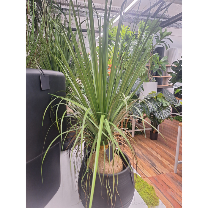 Grass Bulb Plant Green 120cm Pack of 2