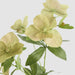 Artificial Helleborus Flower Spray Green 72cm Green - FLORA DESIGNS