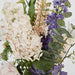 Artificial Hydrangea Delphinium Mixed Arrangement in Vase 110cm Multi-Colour - FLORA DESIGNS
