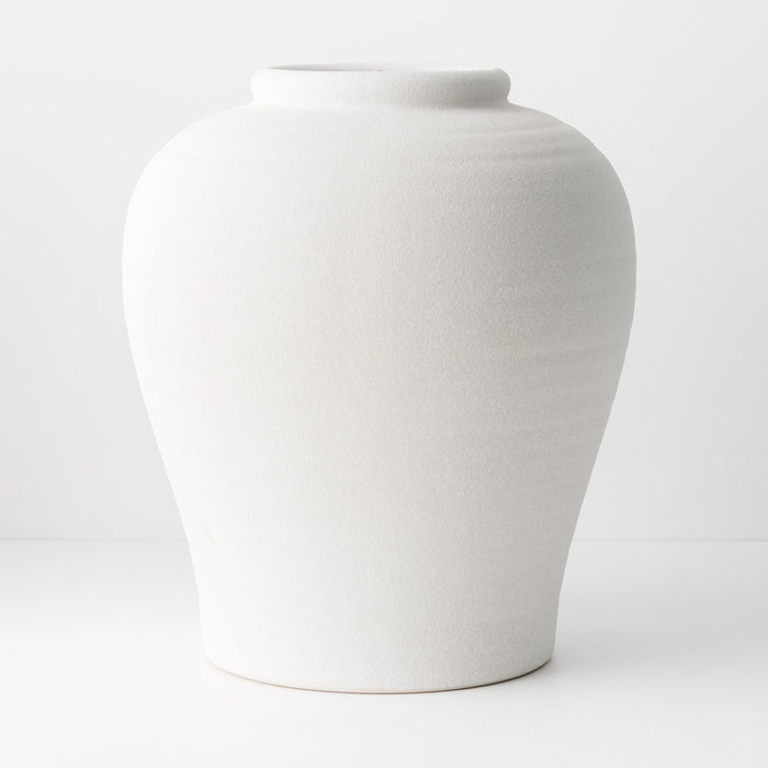 Herama Pot 39cm White Set of 2
