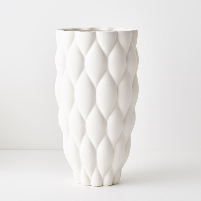 Hope Vase 35cm White Pack of 2