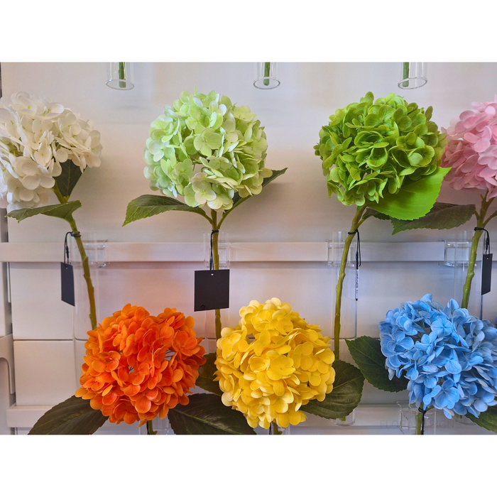 Hydrangea Light Green 49cm Set of 12