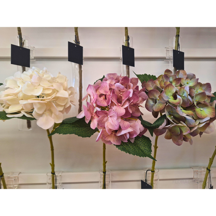 Hydrangea Mauve Pink 63cm Set of 12
