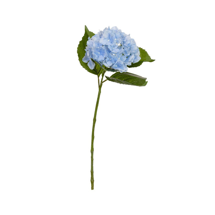 Hydrangea Blue 63cm Real Touch Pack of 6