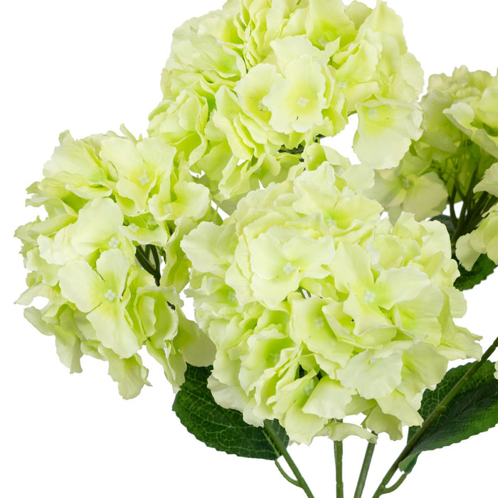 Hydrangea Bush Green 45cm Set of 12