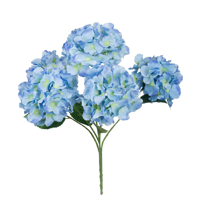 Hydrangea Bush Light Blue 45cm Set of 12