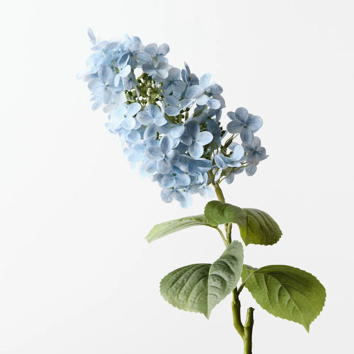 Hydrangea Cone Stem Light Blue, 74cm Pack of 12